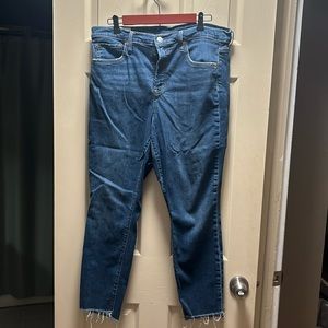Gap true skinny high rise jeans